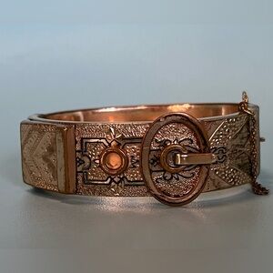 Victorian Gold Filled Buckle Bracelet